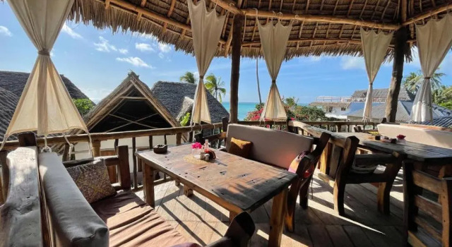 Двухместный номер Deluxe с частичным видом на море Bitcoin Beach Hotel Zanzibar