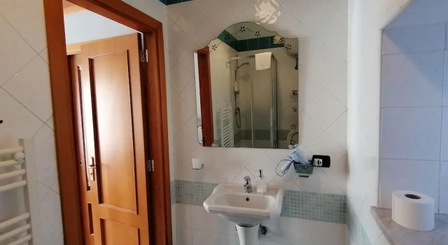 Standard triplă cameră cu vedere parțială la mare B&B Eracle