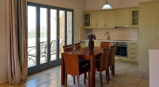 Villa "Thealia", 430 m2 with swimmg pool - sea view, Забронировать Отель Отели Фаласарна 3 звезды, 3*
