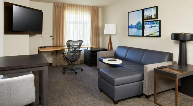 Двухместный люкс c 1 комнатой Residence Inn Los Angeles Westlake Village
