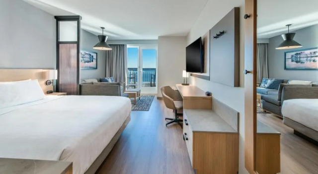 Номер Standard с балконом Hyatt Place Kent Narrows & Marina