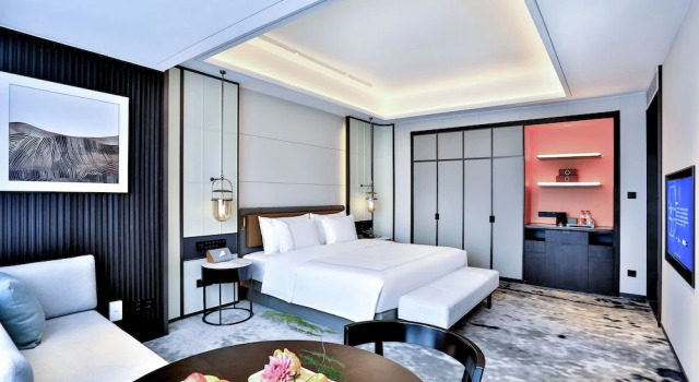 Camera doppia Deluxe 银都酒店 Yandoo Hotel