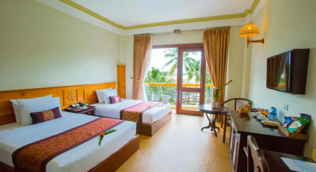 Двухместный номер Deluxe с видом на сад Ca Ty Mui ne Beach Resort & Spa