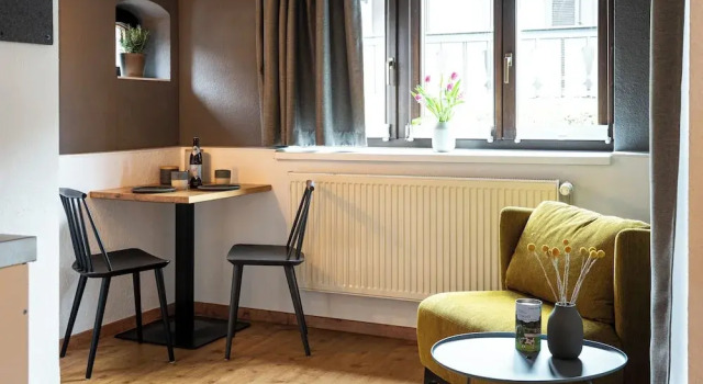 Студия с балконом Das Nordberg Apartments