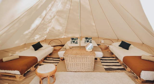 Cocooning Tipi - Azur