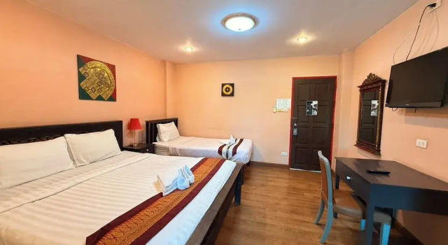 Трёхместный номер Deluxe Lanna Boutique Resort Chiang Mai