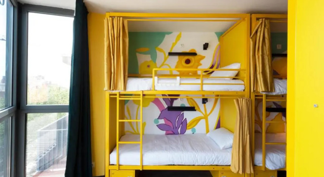 Кровать в общем номере (женский номер) Hostelle - Women only hostel Barcelona