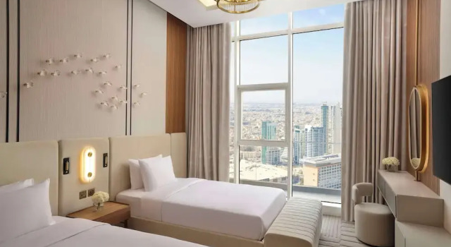 Номер Standard Пентхаус с панорамным видом Hilton Bahrain City Centre Hotel & Residences