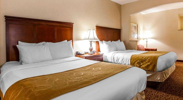 Четырёхместный люкс c 1 комнатой Comfort Suites East Brunswick - South River