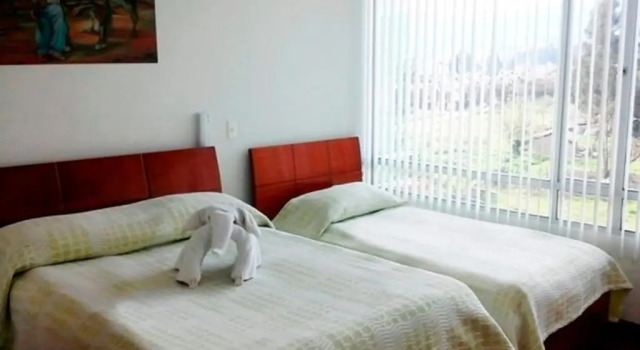 Трёхместный номер Standard с красивым видом из окна Hotel Santris