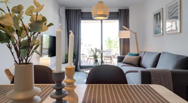 Апартаменты Marinsa Beach, 1 bedroom with seaview
