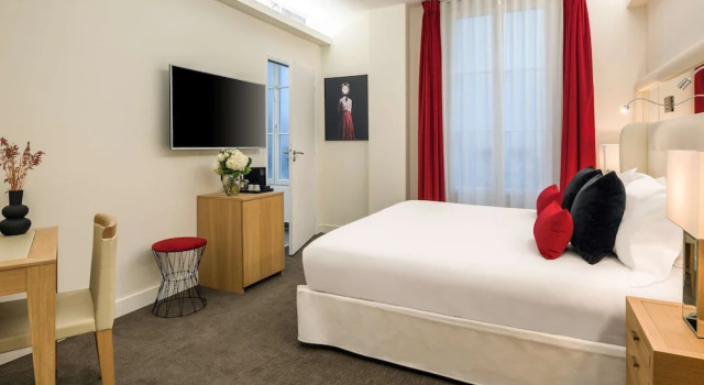 Двухместный номер для гостей с ограниченными возможностями Hotel Camille Paris Tapestry Collection by Hilton