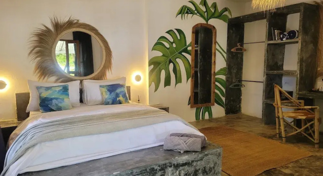 Двухместный номер Deluxe с видом на море Garden Beach Bungalows
