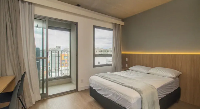 Loft Pet Friendly com Academia a 450m do Metr