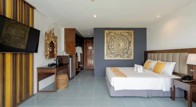Номер Standard с видом на море Blue Beach Apartment