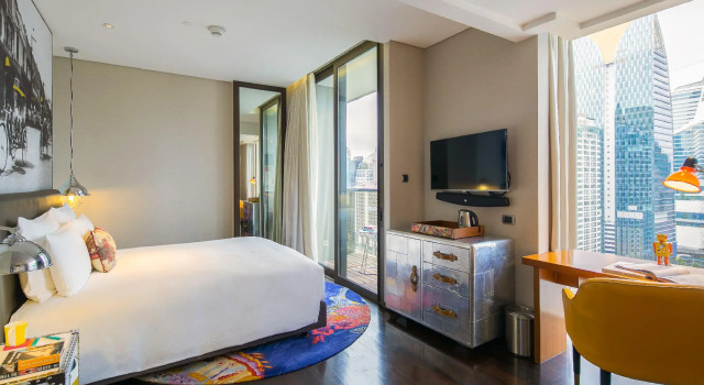 Двухместный номер на верхнем этаже Standard Hotel Indigo Bangkok Wireless Road by IHG