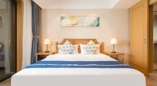 Люкс Deluxe Wanning Riyuewan Shangyi Seaview Surf Apartment