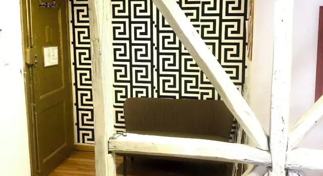 Кровать в общем номере Room-3lisbon Downtown Private Bedroom Ri