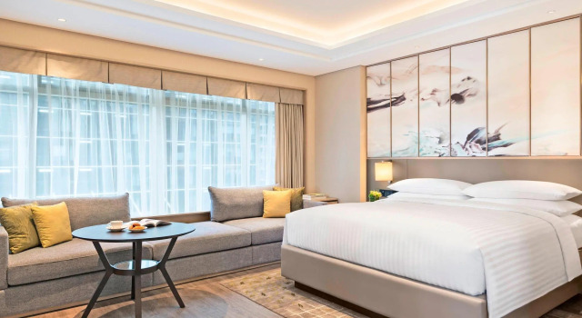 Двухместная студия Marriott Executive Apartments Hangzhou
