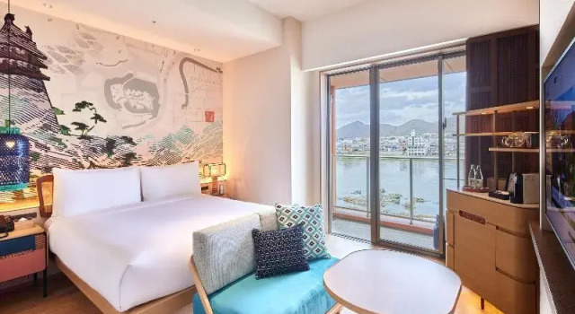 Двухместный номер Standard с видом на реку Hotel Indigo Inuyama Urakuen Garden by IHG