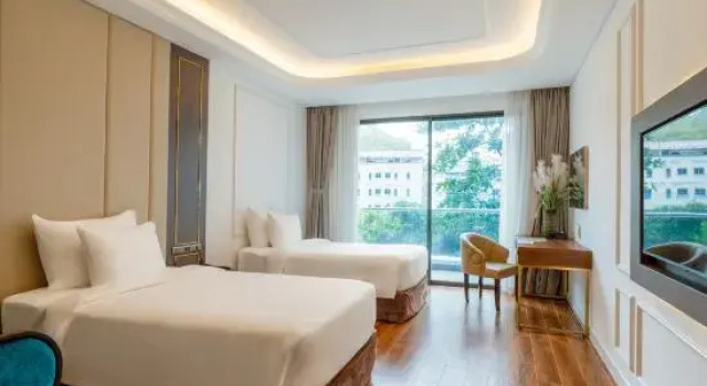 Двухместный номер Superior с видом на сад OYSTER BAY HOTEL VUNG TAU