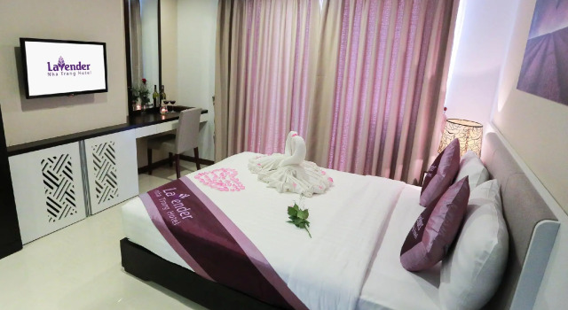 Двухместный номер Deluxe с видом на город Lavender Nha Trang Hotel