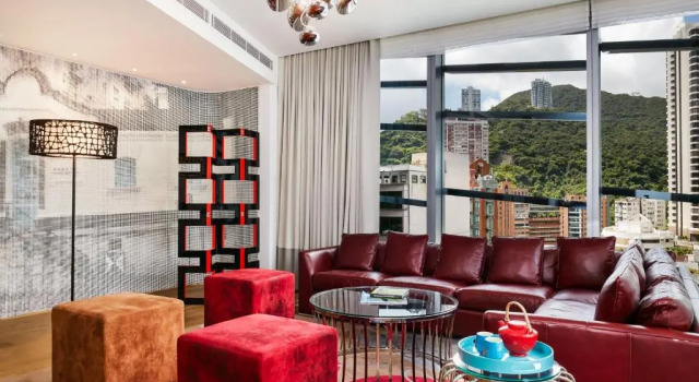Двухместный люкс c 1 комнатой Hotel Indigo Hong Kong Island by IHG