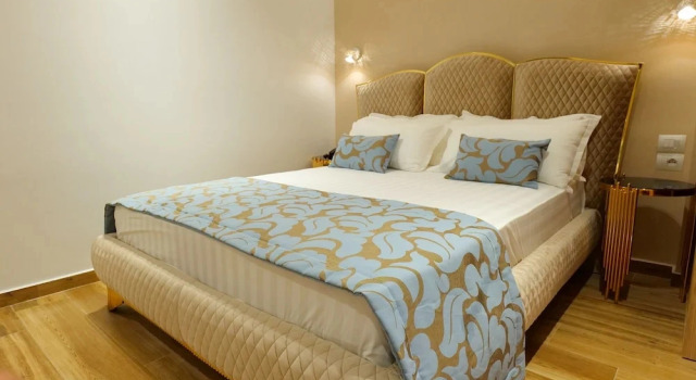 Standard Vierer Zimmer mit Balkon und mit Meerblick Bora Bora Hotel Ksamil
