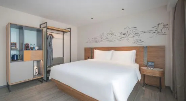 Двухместный номер Deluxe UrCove by Hyatt Nanjing Downtown