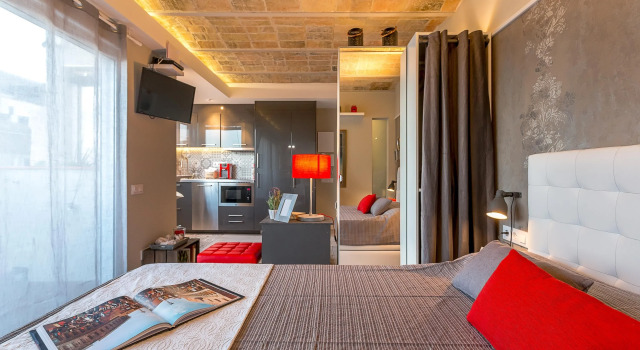 1 Bedroom Penthouse Vintage Suites With Terrace - Hoa 42149