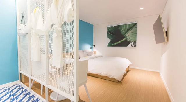 Номер Deluxe Hotel Yeogiuhtte Gangneung Gyeongpo