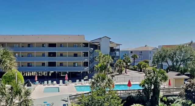 2 soveværelser i standard- værelse med altan Lighthouse Point 2 by Tybee Vacation Rentals