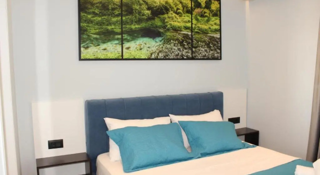 Двухместный номер Deluxe с балконом и с видом на море Bebi Hotel And Apartments
