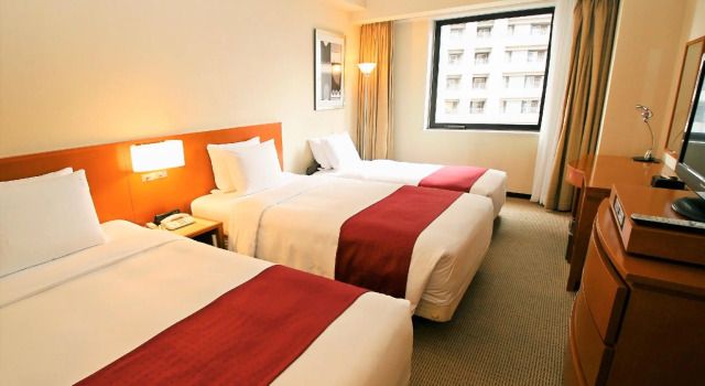 Двухместный номер Standard ANA Holiday Inn Sendai by IHG