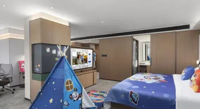 Семейный люкс Hampton by Hilton Jiefangbei Hongyadong River View