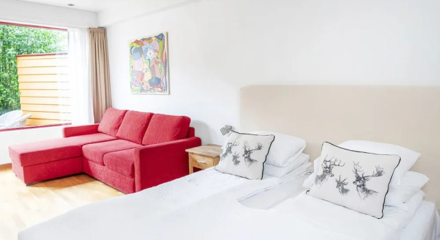 Двухместный номер Deluxe с балконом Lavik Fjord Hotel & Apartments