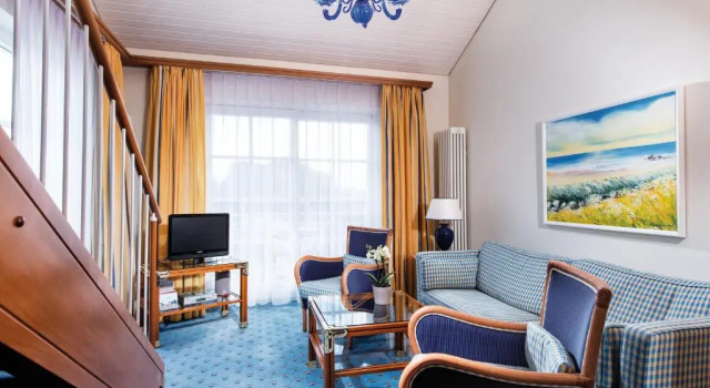 Двухместный люкс с балконом Hotel Kleine Strandburg