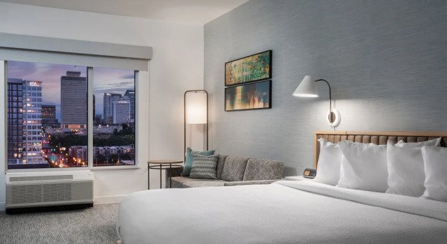 Двухместная студия с видом на город TownePlace Suites by Marriott Nashville Midtown