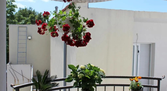 Студия с балконом Adriona apartments with parking