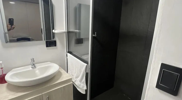 Кровать в общем номере Hotel Boutique Santa Ana