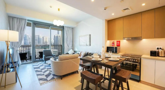 KeyHost - Modern 1BR Sea View - 52 42 Towers Dubai Marina - K1240