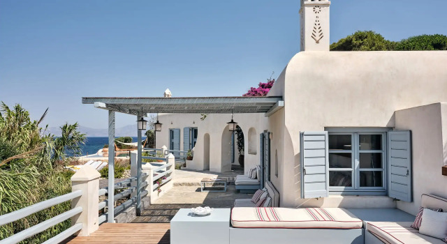Люкс с видом на воду Belvedere Mykonos - Waterfront Villa & Suites - The Leading Hotels of the World