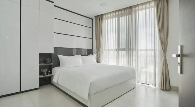 Семейные апартаменты с 3 комнатами с видом на реку Noden Hotel & Apartment