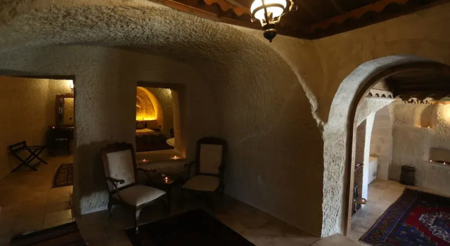 Люкс с балконом Phocas Cave Suites - Special Class