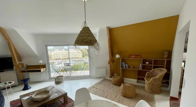 Superbe appartement 4 personnes Le Pouliguen avec vue magnifique sur le port et la mer