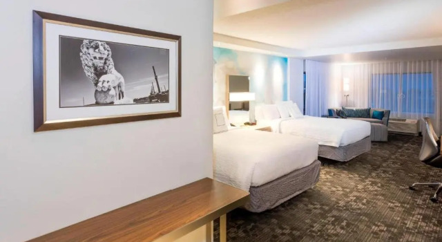 Двухместный номер Superior Courtyard by Marriott St. Augustine Beach
