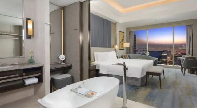 Двухместный номер Horizon Club Deluxe Shangri-La Yuanqu, Suzhou