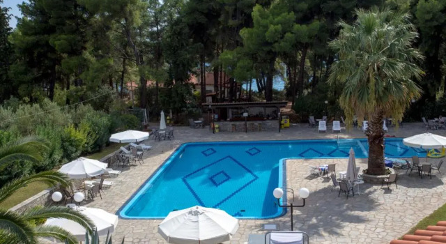 Двухместный номер Deluxe с частичным видом на море Marias House Hotel