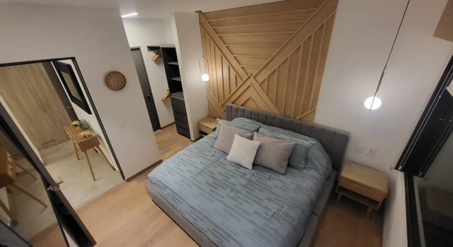 Departamento de 1 recámara en Neuchatel, Забронировать Апартаменты/квартира Отели Мехико с парковкой, рядом с Поланко, Парковка