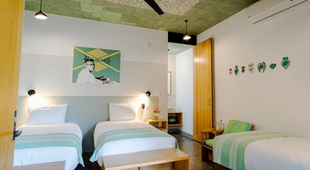 Трёхместный номер Standard Hotel con Corazón Oaxaca